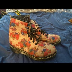 Floral Dr. Martens